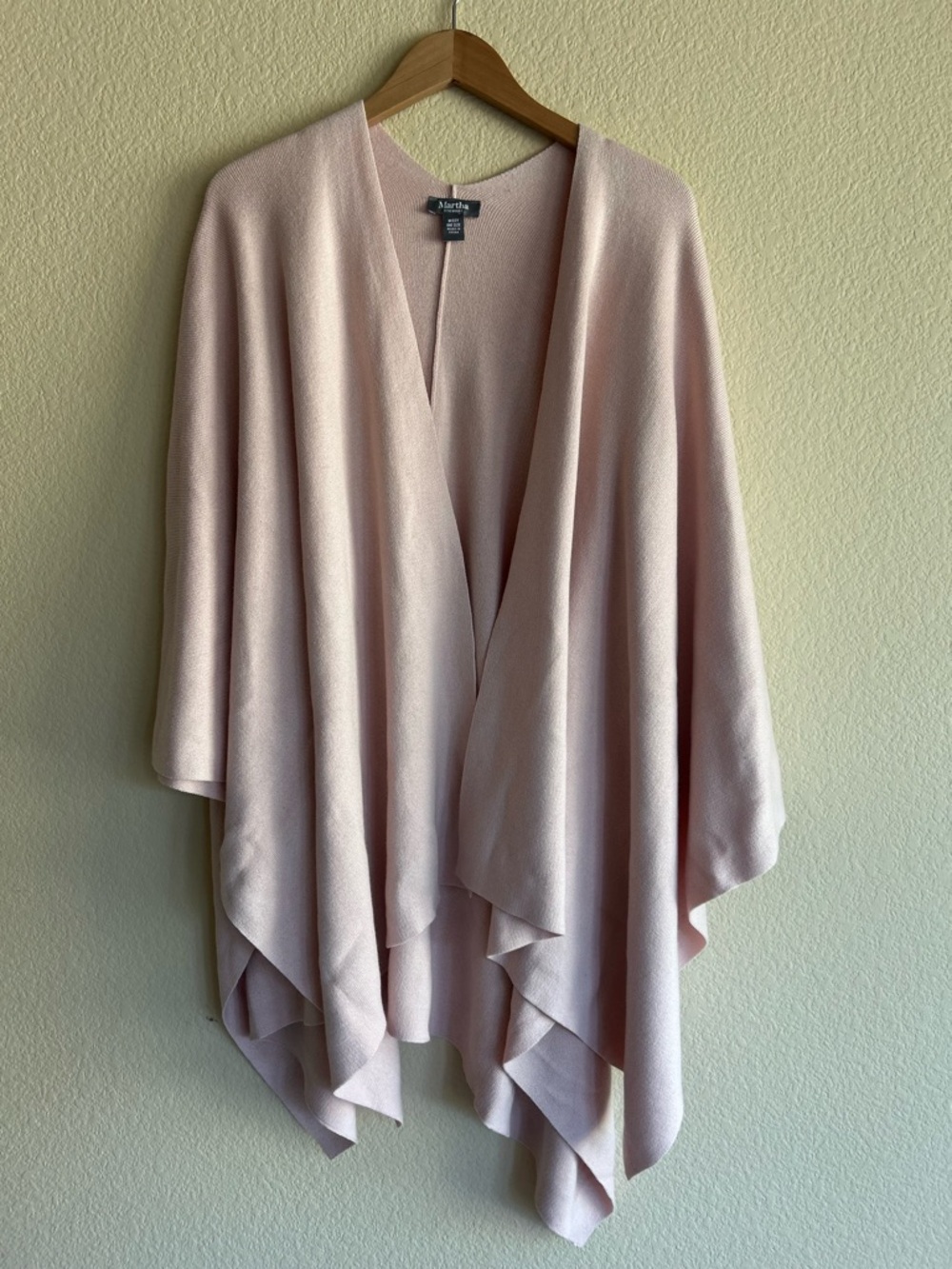 Martha Stewart Missy Open Front Sweater